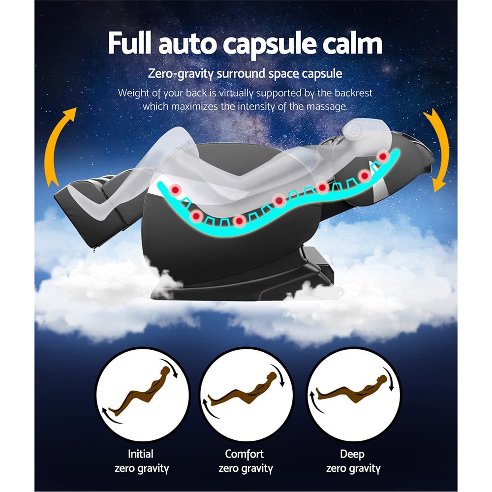Massage Chair Electric Recliner Zero Gravity Massager - Furniture > Bar Stools & Chairs > Massage Chairs - Rivercity House & Home Co. (ABN 18 642 972 209) - Affordable Modern Furniture Australia