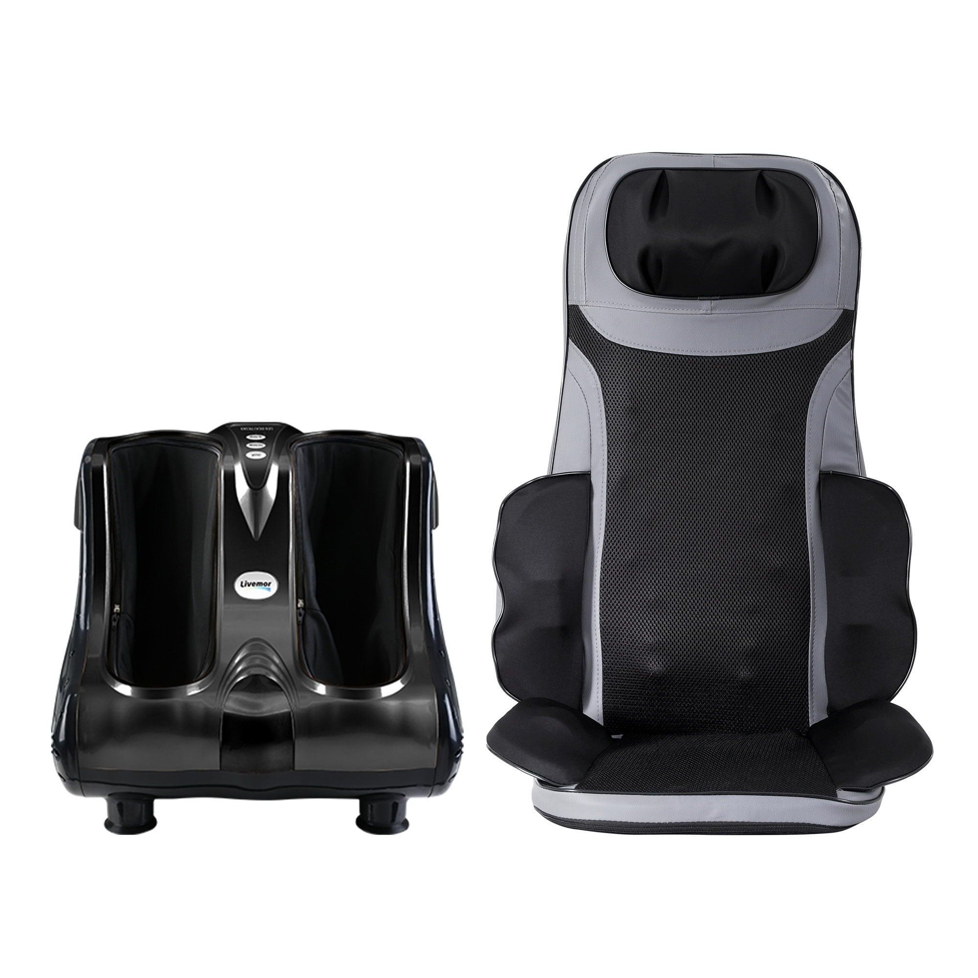 Massage Cushion Heating Massage Seats With Calf Foot Massager - Health & Beauty > Massage & Relaxation > Massagers - Rivercity House & Home Co. (ABN 18 642 972 209) - Affordable Modern Furniture Australia