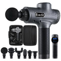 Massage Gun 6 Heads Vibration Massager Muscle Percussion Tissue Therapy
