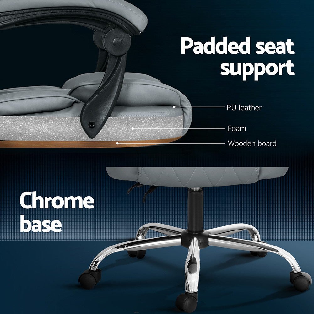 Massage Office Chair Computer Chairs High Back - Furniture > Bar Stools & Chairs > Massage Chairs - Rivercity House & Home Co. (ABN 18 642 972 209) - Affordable Modern Furniture Australia