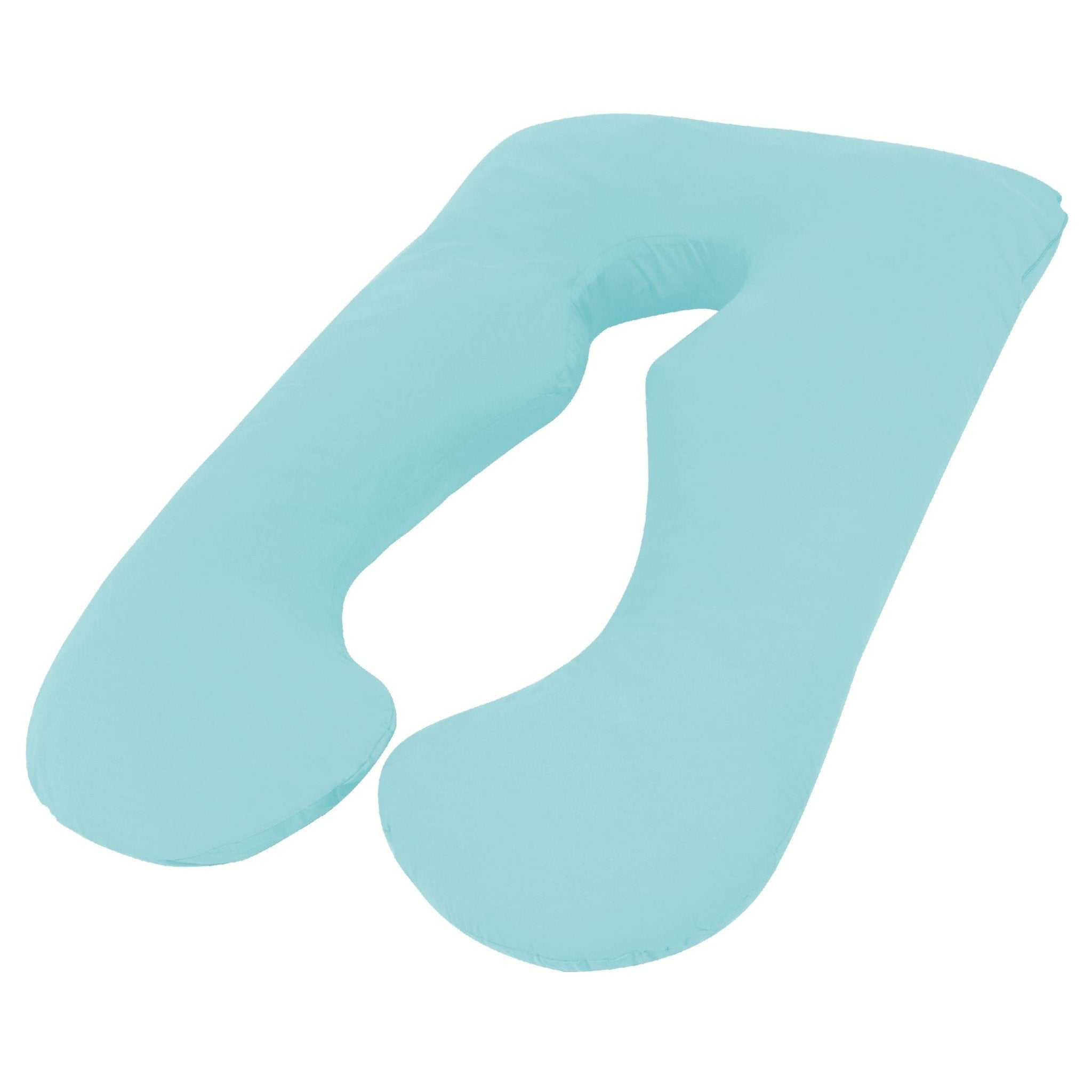 Maternity Pregnancy Nursing Body Pillow with Pillowcase - Aquamarine - Home & Garden > Bedding > Pillows - Rivercity House & Home Co. (ABN 18 642 972 209) - Affordable Modern Furniture Australia
