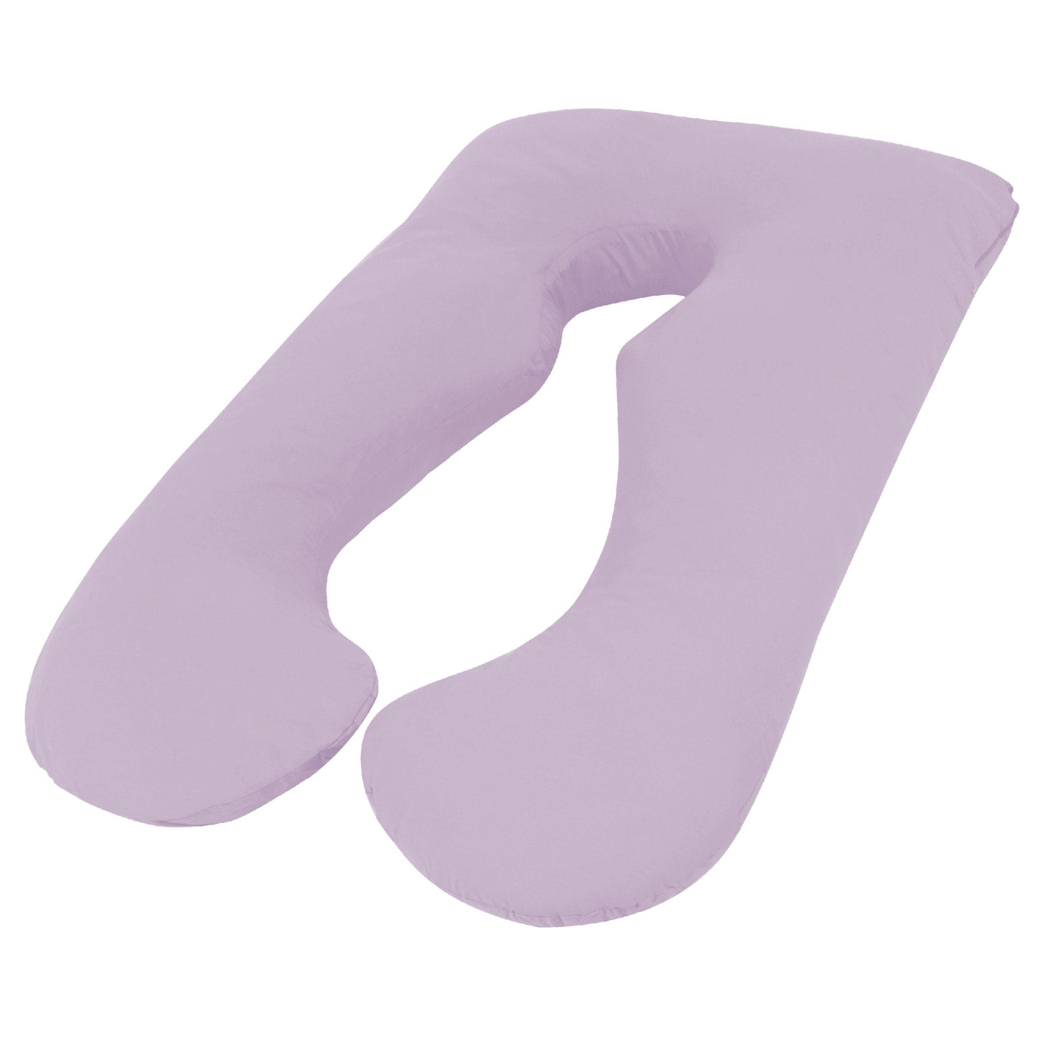 Maternity Pregnancy Nursing Body Pillow with Pillowcase - Lilac - Home & Garden > Bedding > Pillows - Rivercity House & Home Co. (ABN 18 642 972 209) - Affordable Modern Furniture Australia