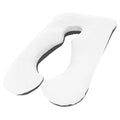 Maternity Pregnancy Nursing Sleeping Body Pillow with Pillowcase - Black x White