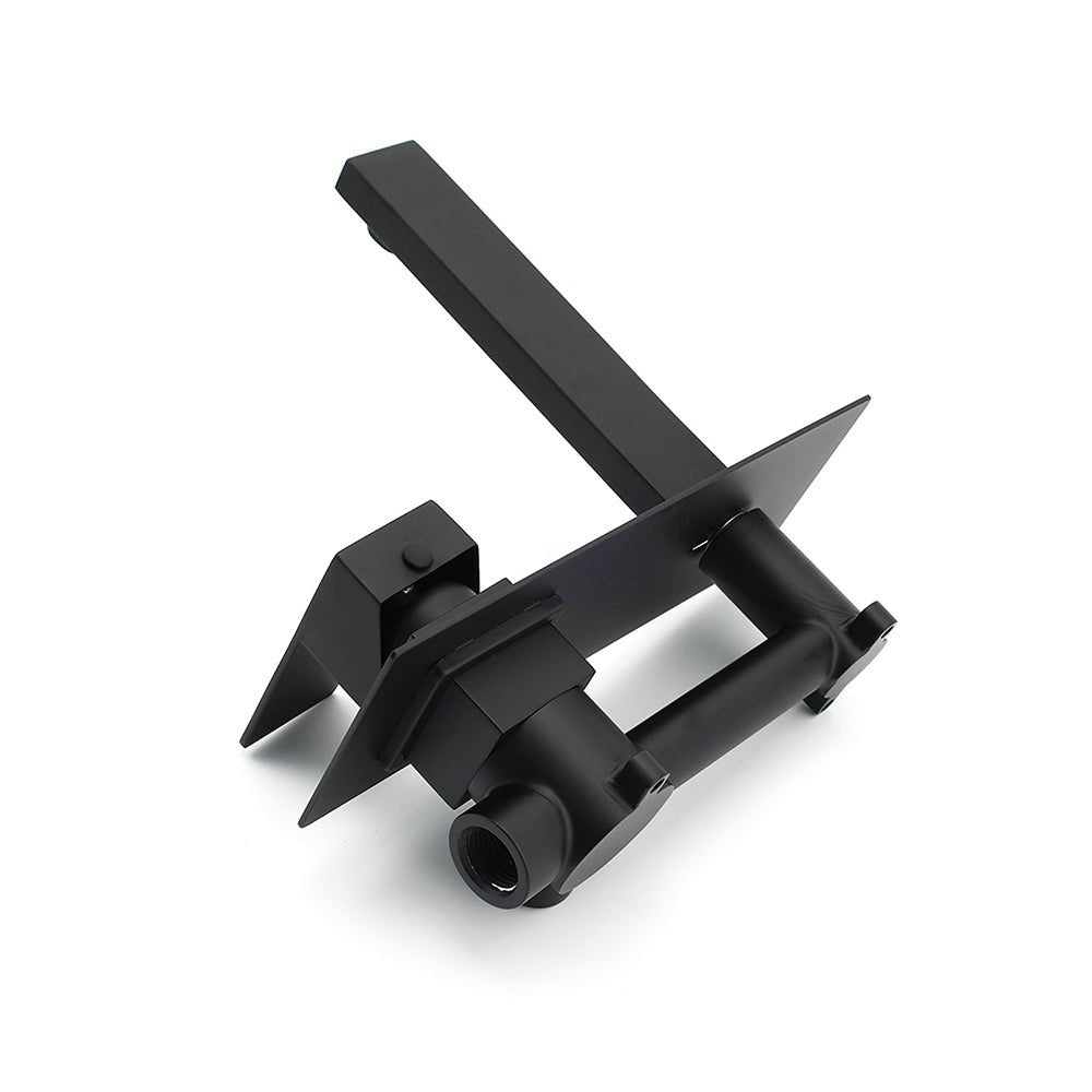 Matt Black Basin Mixer Bathroom Tub Faucet Wall Mount Tap Hot Cold Water Spout - Furniture > Bathroom > Shower Heads & Screens - Rivercity House & Home Co. (ABN 18 642 972 209) - Affordable Modern Furniture Australia