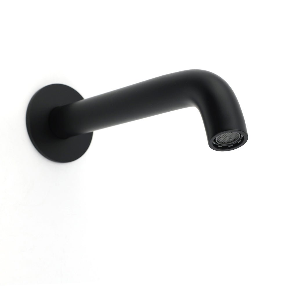 Matt Black Round Basin Faucet Bubble Water Outlet Stainless Steel Bath Tub Spout - Furniture > Bathroom > Shower Heads & Screens - Rivercity House & Home Co. (ABN 18 642 972 209) - Affordable Modern Furniture Australia