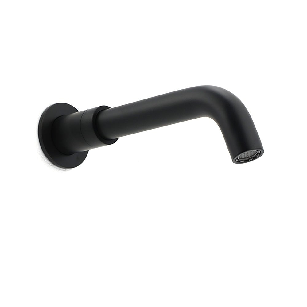Matt Black Round Wall Mount Basin Faucet Bubble Water Outlet Bath Tub Spout Set - Furniture > Bathroom > Shower Heads & Screens - Rivercity House & Home Co. (ABN 18 642 972 209) - Affordable Modern Furniture Australia