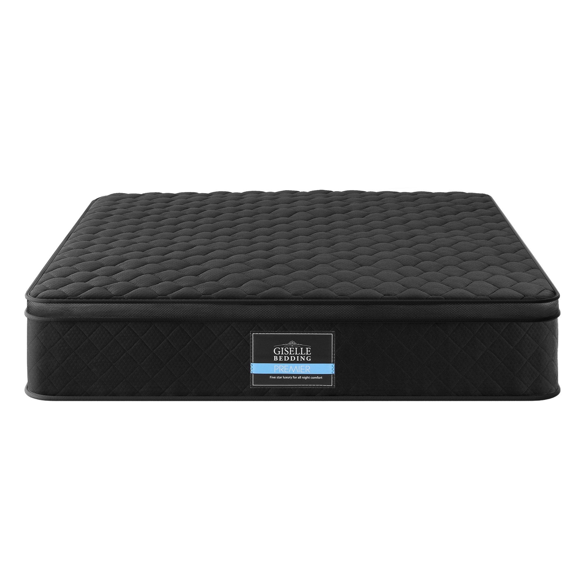 Mattress 34cm 5 - Zone Pocket Spring Egg - crate Memory Foam Queen - Furniture > Mattresses > Queen Mattress - Rivercity House & Home Co. (ABN 18 642 972 209) - Affordable Modern Furniture Australia
