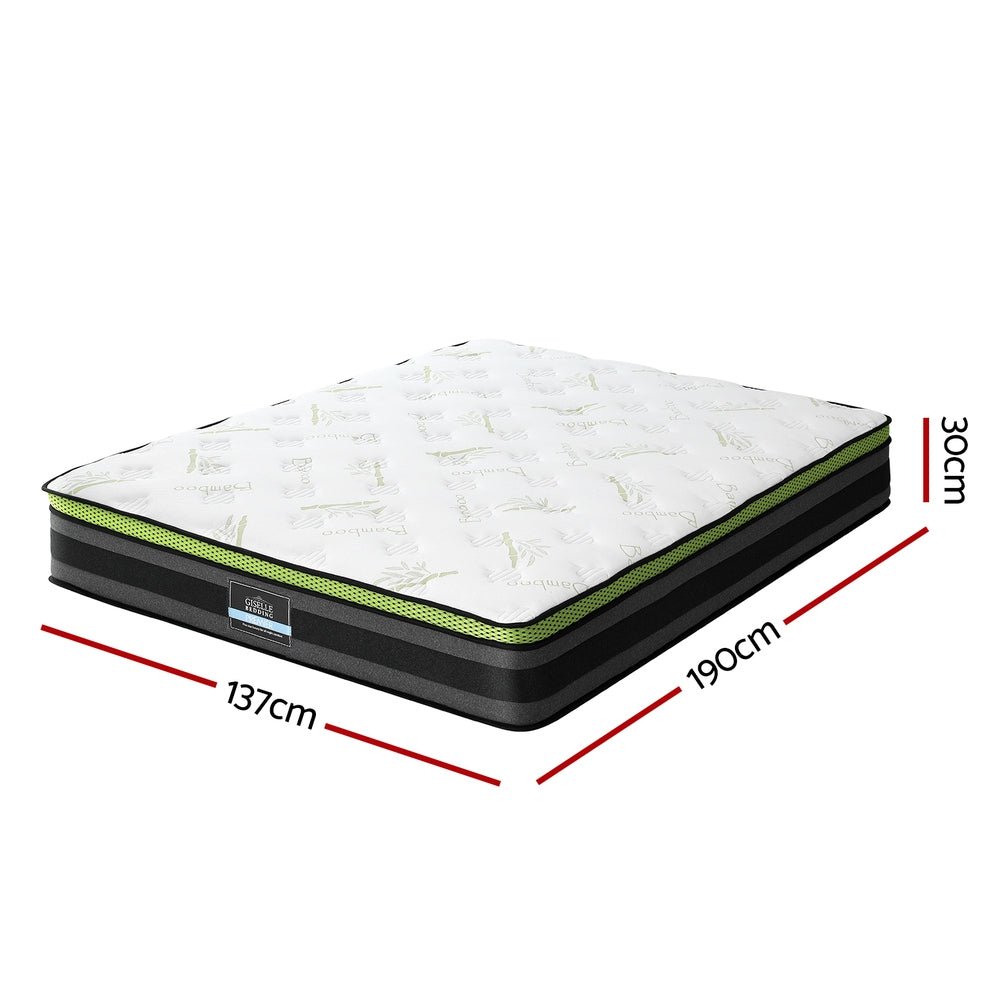 Mattress Cool Gel Foam 30cm Double - Furniture > Mattresses > Double Mattress - Rivercity House & Home Co. (ABN 18 642 972 209) - Affordable Modern Furniture Australia