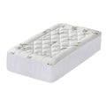 5cm Bamboo Pillowtop Mattress Topper King Single - Green & White
