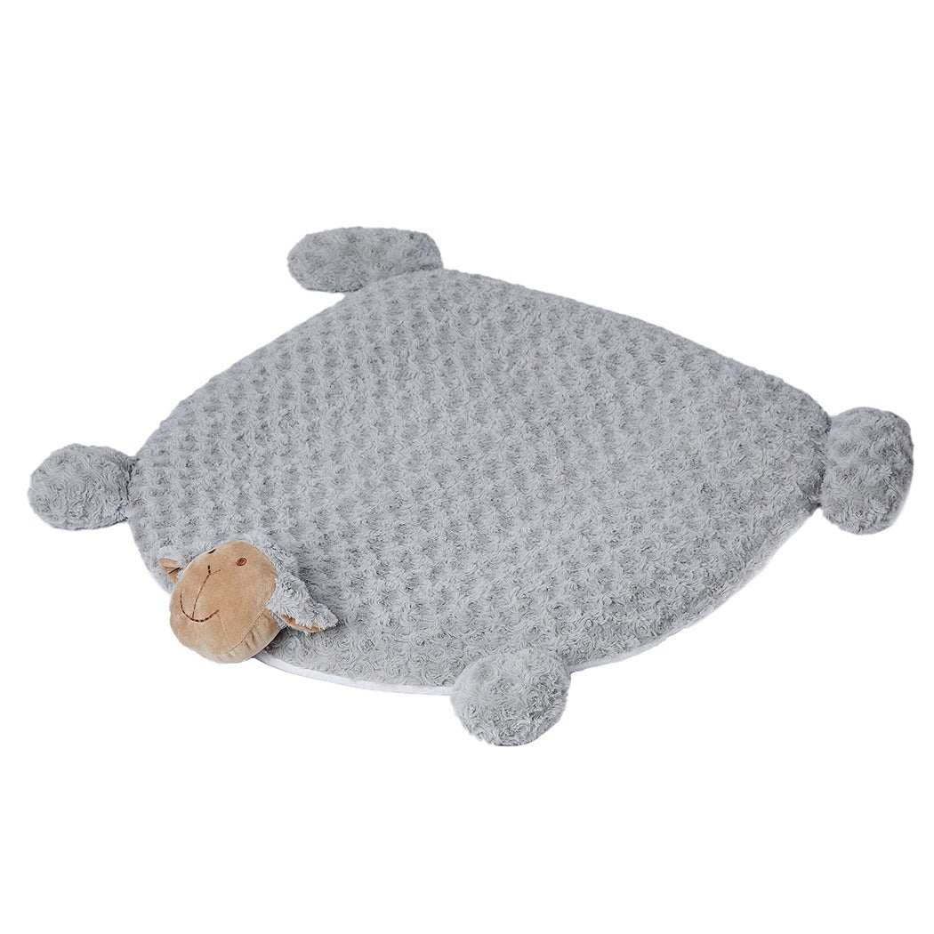 Medium Calming Pet Bed with Squeaky Toy - Grey - Rivercity House & Home Co. (ABN 18 642 972 209) - Affordable Modern Furniture Australia