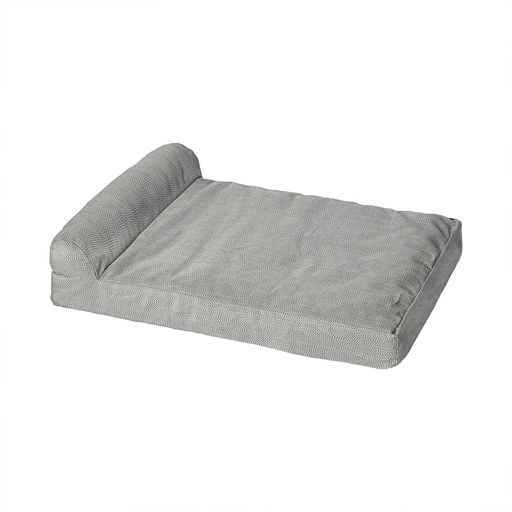 Medium Chew Proof Memory Foam Pet Bed - Grey - Rivercity House & Home Co. (ABN 18 642 972 209) - Affordable Modern Furniture Australia