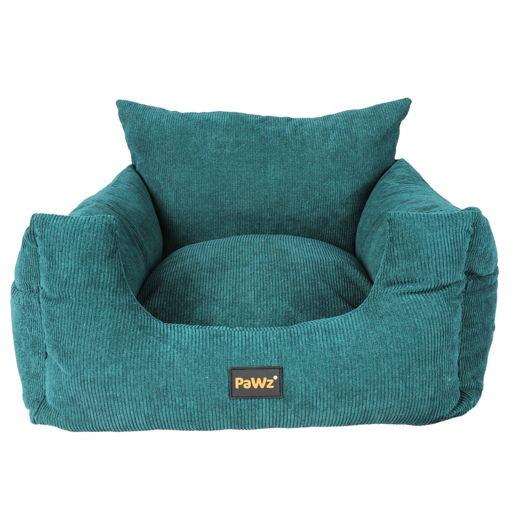 Medium Dog Car Booster Seat with Safety Belt and Pockets - Green - Rivercity House & Home Co. (ABN 18 642 972 209) - Affordable Modern Furniture Australia