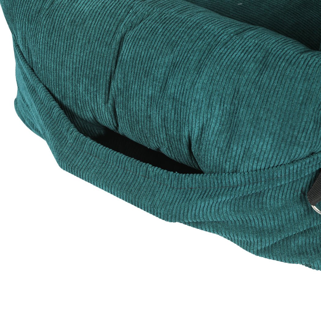 Medium Dog Car Booster Seat with Safety Belt and Pockets - Green - Rivercity House & Home Co. (ABN 18 642 972 209) - Affordable Modern Furniture Australia