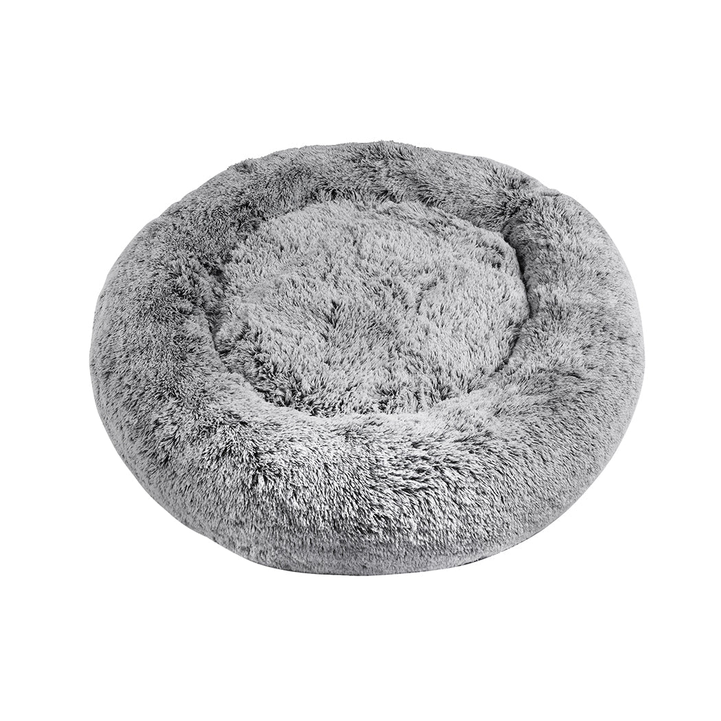 Medium Memory Foam Donut Pet Bed - Charcoal - Rivercity House & Home Co. (ABN 18 642 972 209) - Affordable Modern Furniture Australia