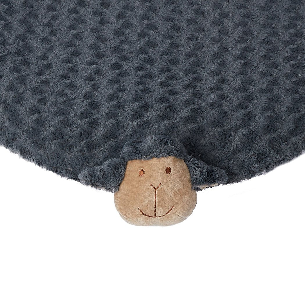 Medium Pet Calming Bed with Squeaky Toys - Charcoal - Rivercity House & Home Co. (ABN 18 642 972 209) - Affordable Modern Furniture Australia