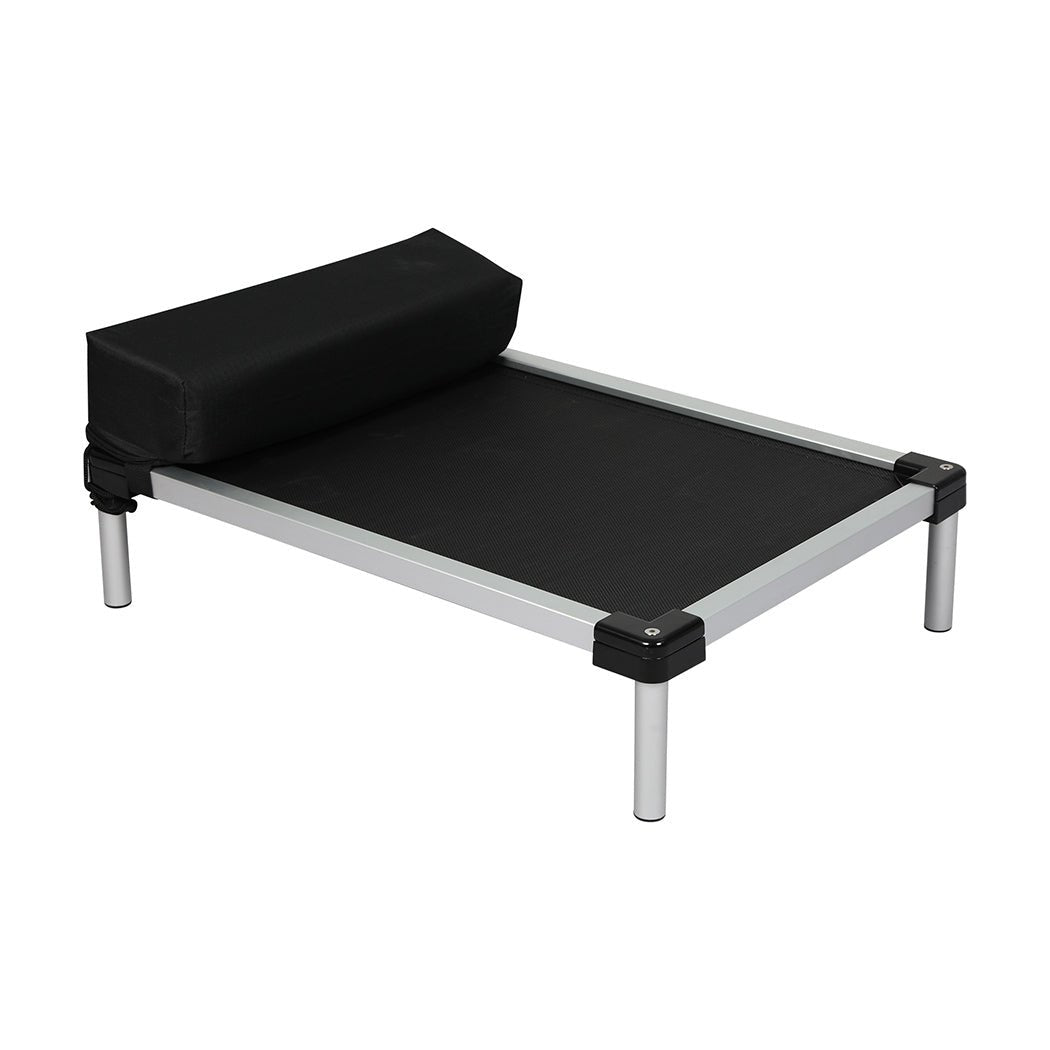 Medium Pet Trampoline with Aluminium Frame - Black - Rivercity House & Home Co. (ABN 18 642 972 209) - Affordable Modern Furniture Australia