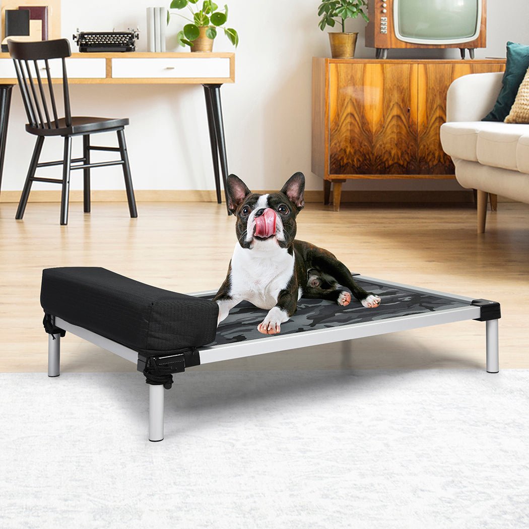 Medium Pet Trampoline with Aluminium Frame - Camouflage - Rivercity House & Home Co. (ABN 18 642 972 209) - Affordable Modern Furniture Australia