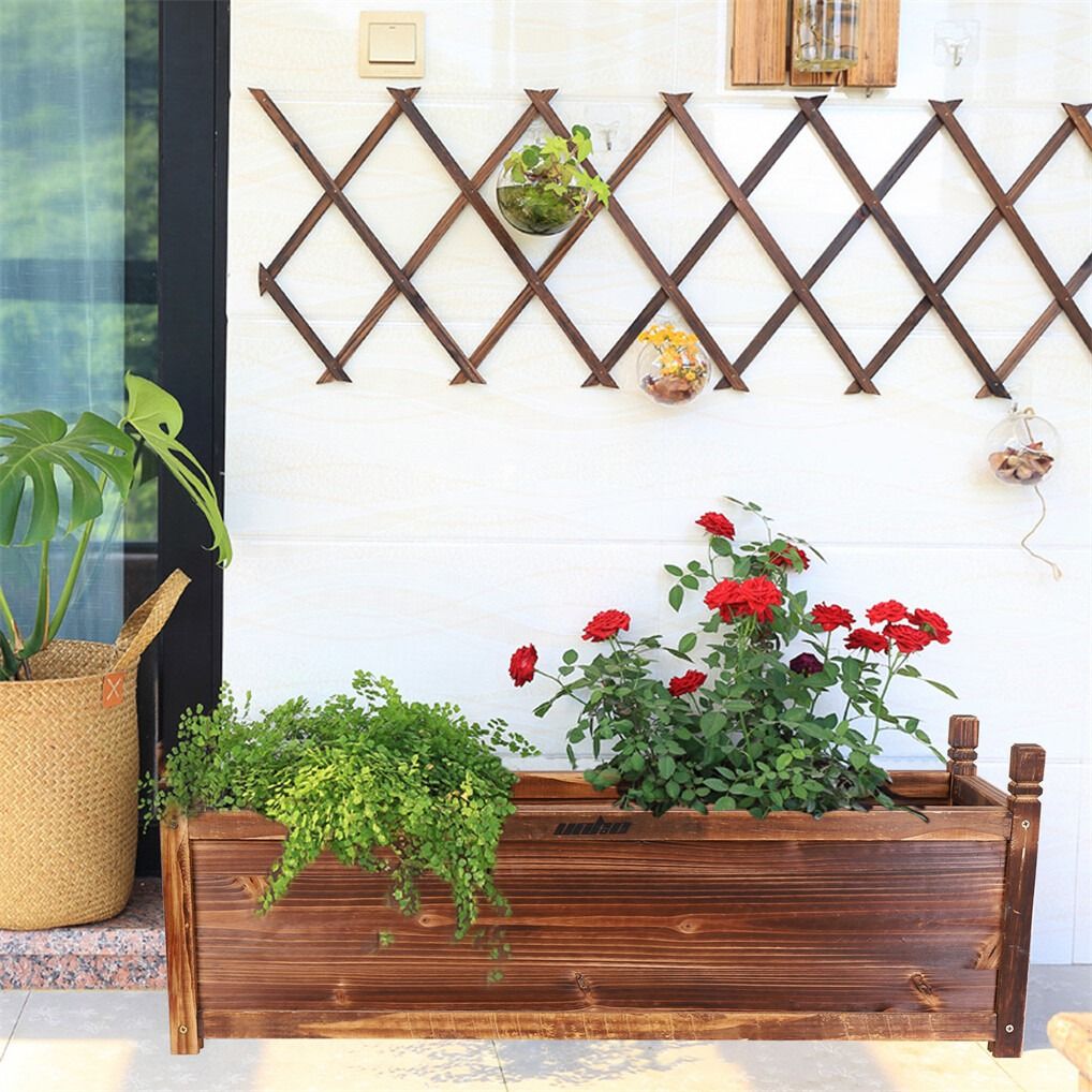 Medium Raised Garden Bed 60x30x33cm Wooden Planter Box - Home & Garden > Garden Beds > Garden Beds & Planters - Rivercity House & Home Co. (ABN 18 642 972 209) - Affordable Modern Furniture Australia