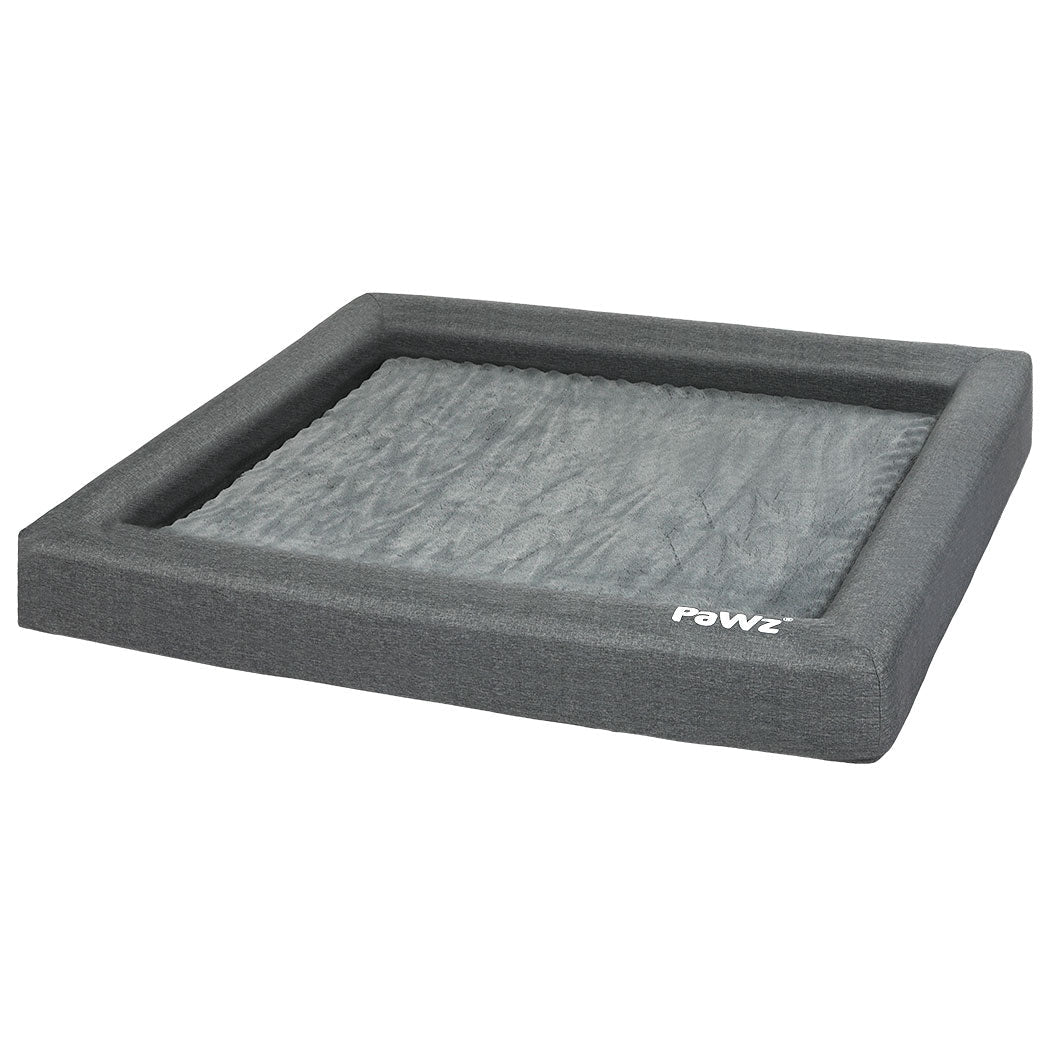 Memory Foam Calming Dog Bed XL X - Large - Grey - Rivercity House & Home Co. (ABN 18 642 972 209) - Affordable Modern Furniture Australia