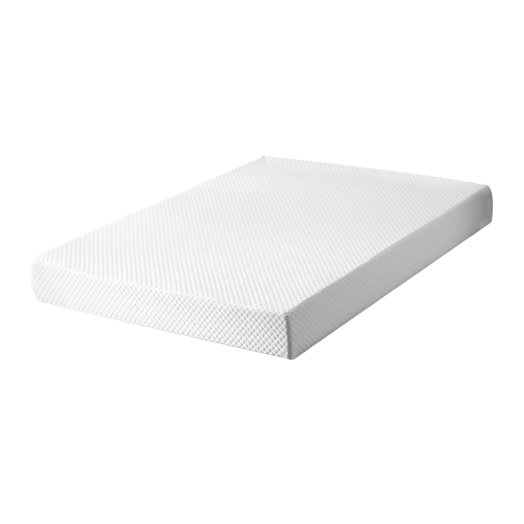 Memory Foam Mattress Topper 25.5cm with Removable Cover - White - Rivercity House & Home Co. (ABN 18 642 972 209) - Affordable Modern Furniture Australia