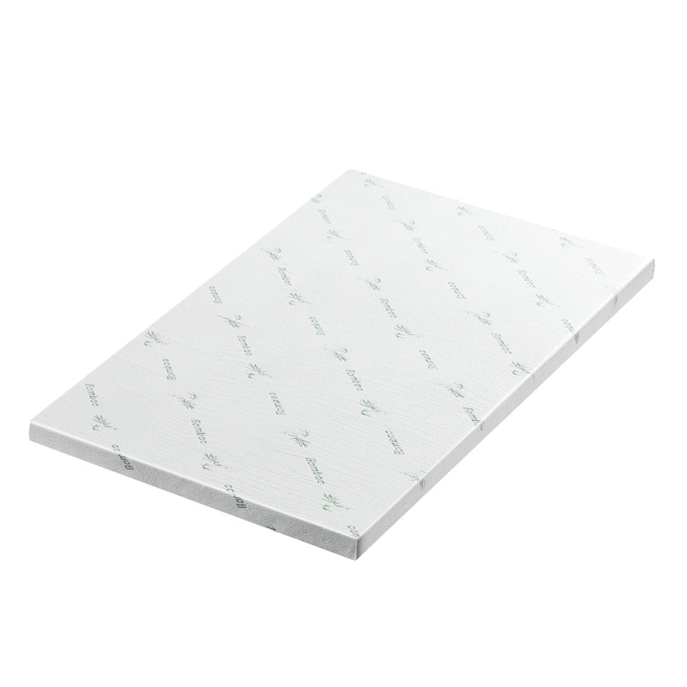 Memory Foam Mattress Topper Ventilated Cool Gel 5cm King Single - Furniture > Mattresses > Mattress Toppers - Rivercity House & Home Co. (ABN 18 642 972 209) - Affordable Modern Furniture Australia