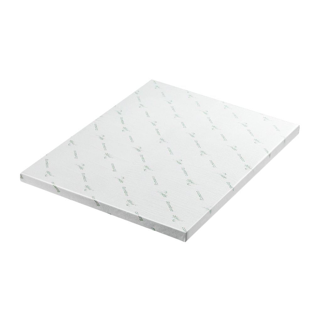 Memory Foam Mattress Topper Ventilated Cool Gel 8cm Double - Furniture > Mattresses > Mattress Toppers - Rivercity House & Home Co. (ABN 18 642 972 209) - Affordable Modern Furniture Australia