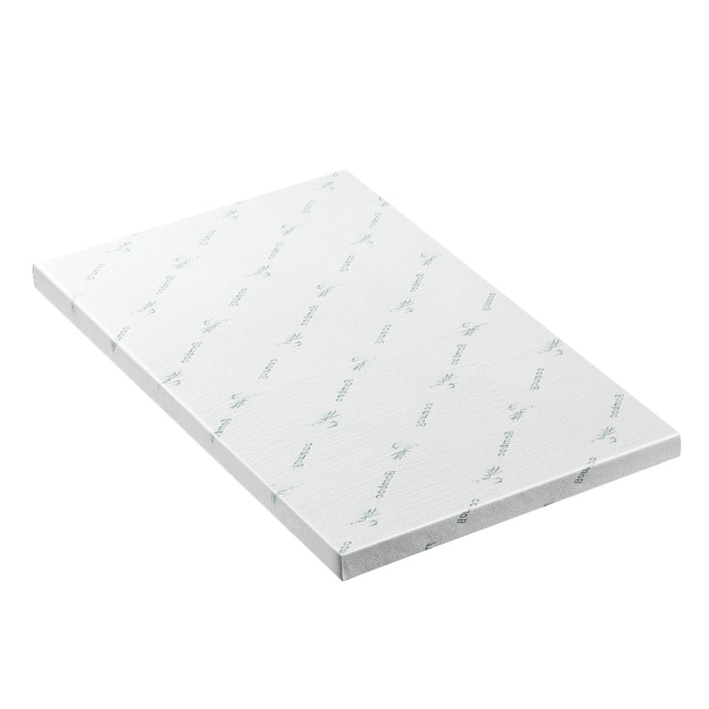 Memory Foam Mattress Topper Ventilated Cool Gel 8cm King Single - Furniture > Mattresses > Mattress Toppers - Rivercity House & Home Co. (ABN 18 642 972 209) - Affordable Modern Furniture Australia