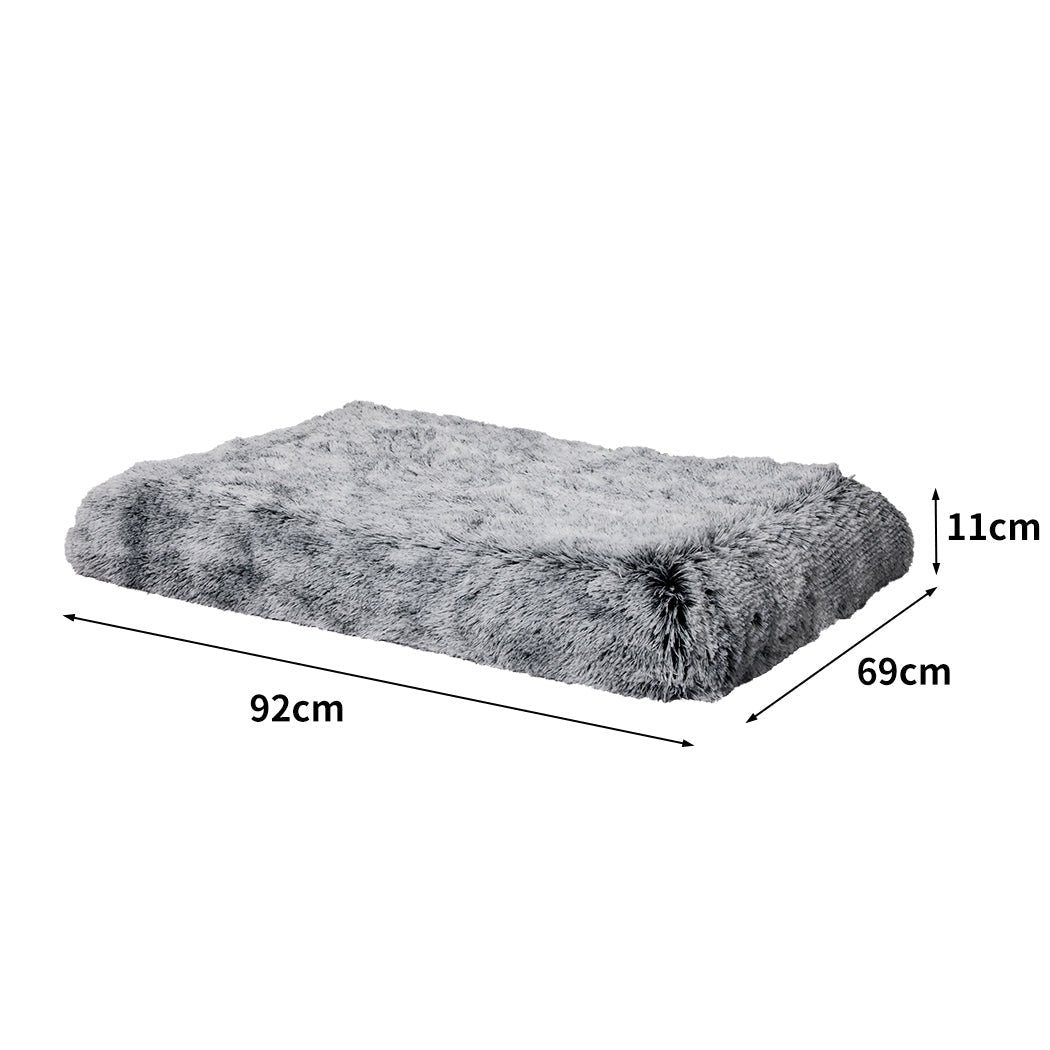 Memory Foam Medium Dog Calming Mat Bed - Charcoal - Rivercity House & Home Co. (ABN 18 642 972 209) - Affordable Modern Furniture Australia