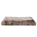 Memory Foam Medium Dog Calming Mat Bed - Coffee