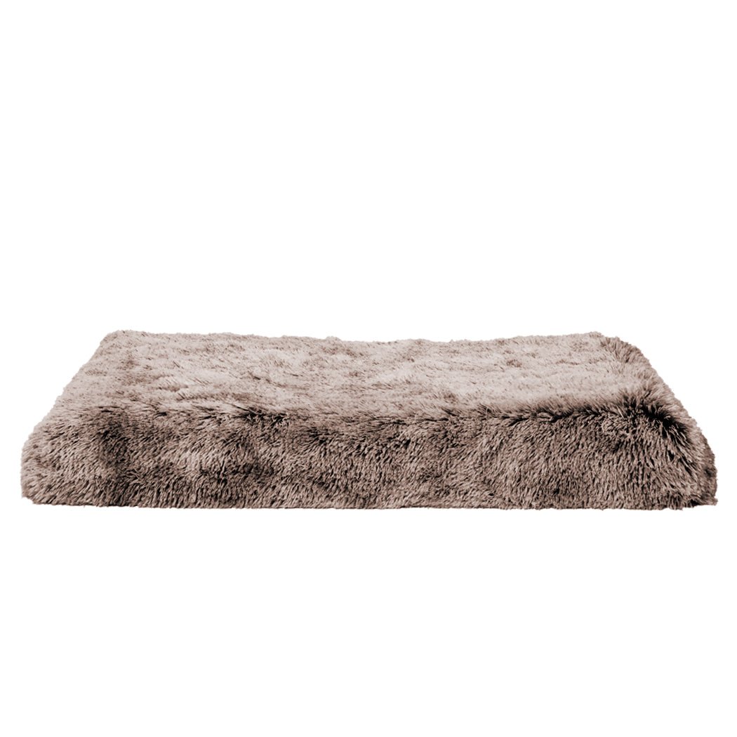 Memory Foam Medium Dog Calming Mat Bed - Coffee - Rivercity House & Home Co. (ABN 18 642 972 209) - Affordable Modern Furniture Australia