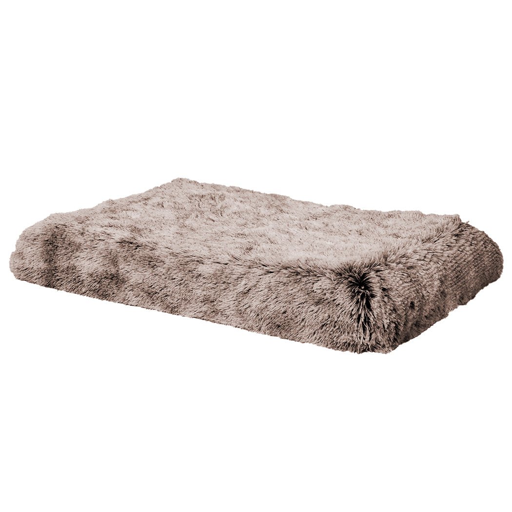 Memory Foam Medium Dog Calming Mat Bed - Coffee - Rivercity House & Home Co. (ABN 18 642 972 209) - Affordable Modern Furniture Australia