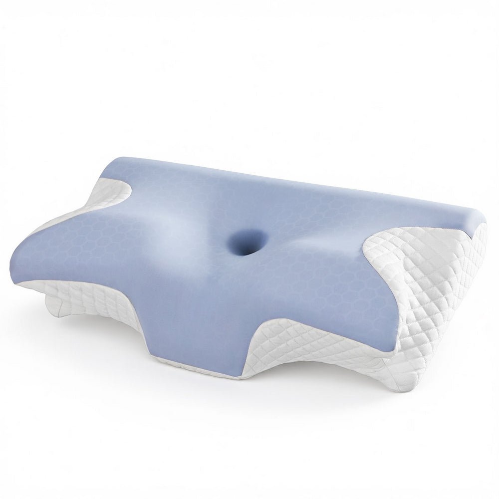 Memory Foam Pillow Ergonomic Contour - Home & Garden > Bedding > Pillows - Rivercity House & Home Co. (ABN 18 642 972 209) - Affordable Modern Furniture Australia
