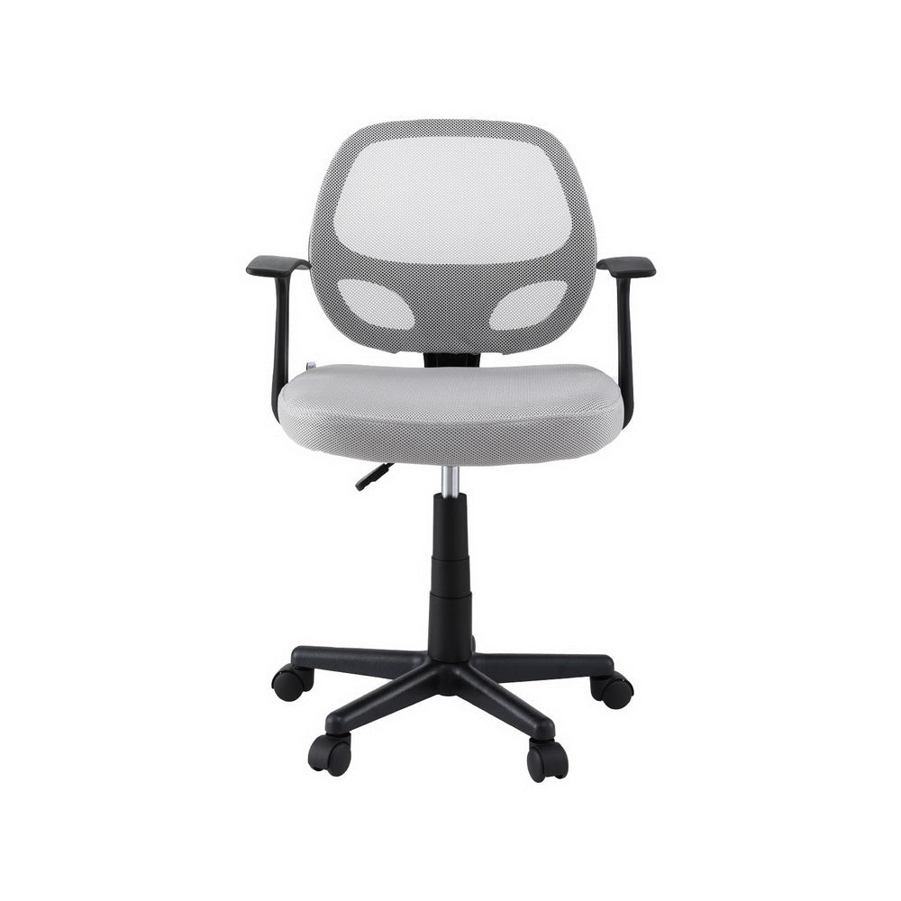 Mesh Office Chair Computer Gaming Desk Chairs Work Study Mid Back Grey - Furniture > Office > Office & Desk Chairs - Rivercity House & Home Co. (ABN 18 642 972 209) - Affordable Modern Furniture Australia