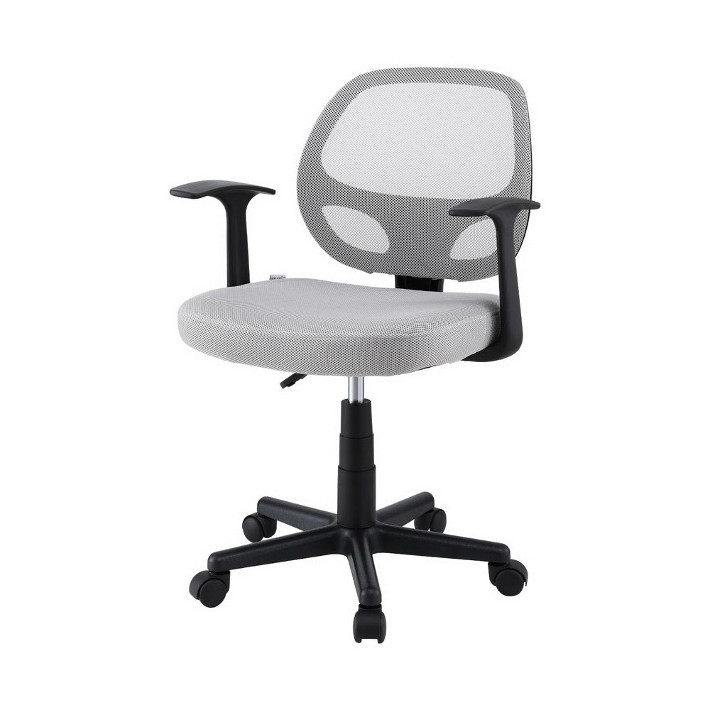 Mesh Office Chair Computer Gaming Desk Chairs Work Study Mid Back Grey - Furniture > Office > Office & Desk Chairs - Rivercity House & Home Co. (ABN 18 642 972 209) - Affordable Modern Furniture Australia