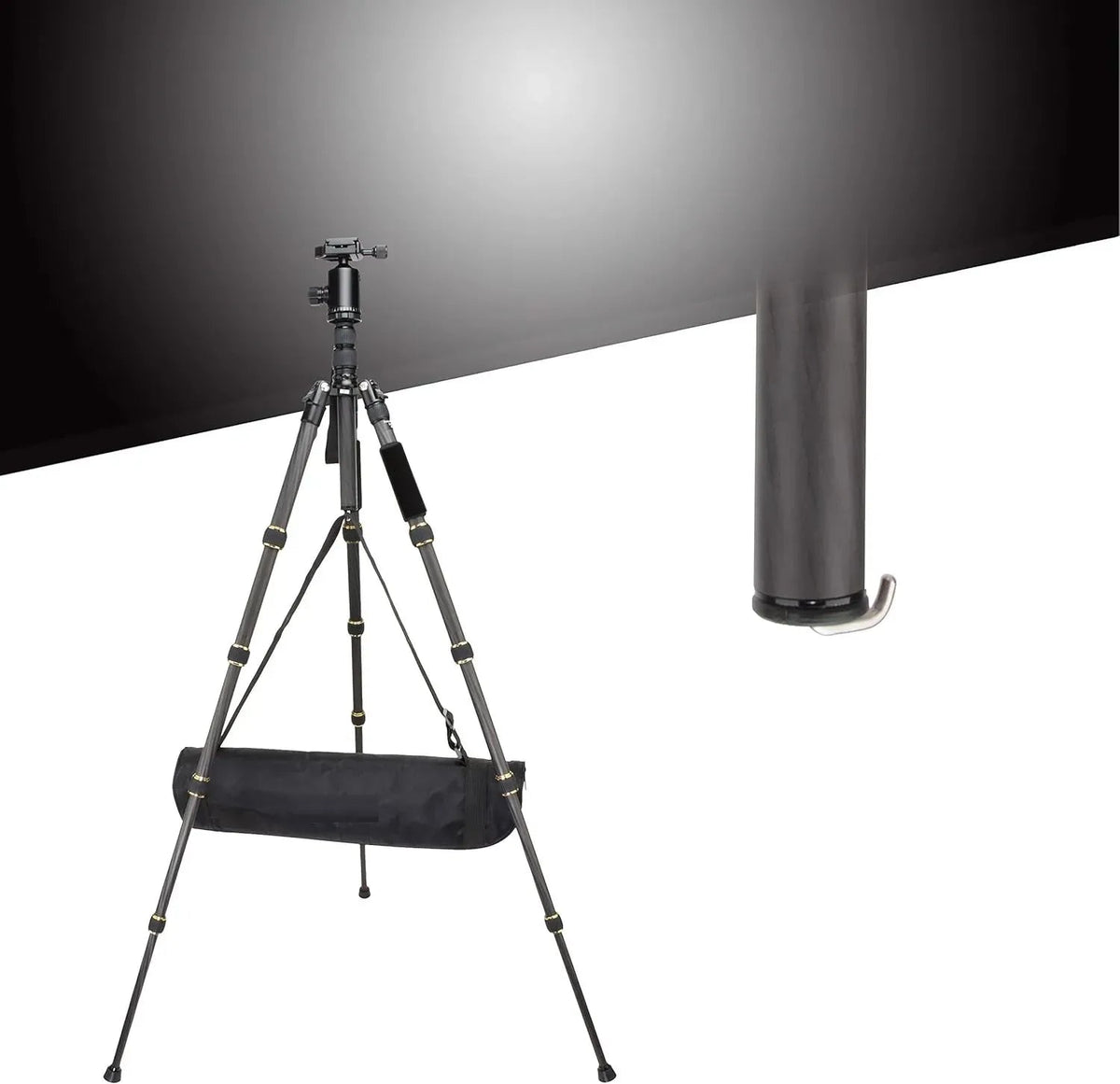 Metal Monitor Stand Riser with Drawer and Storage Compartments - Black - Home & Garden > Home Office Accessories > Desk Accessories - Rivercity House & Home Co. (ABN 18 642 972 209) - Affordable Modern Furniture Australia