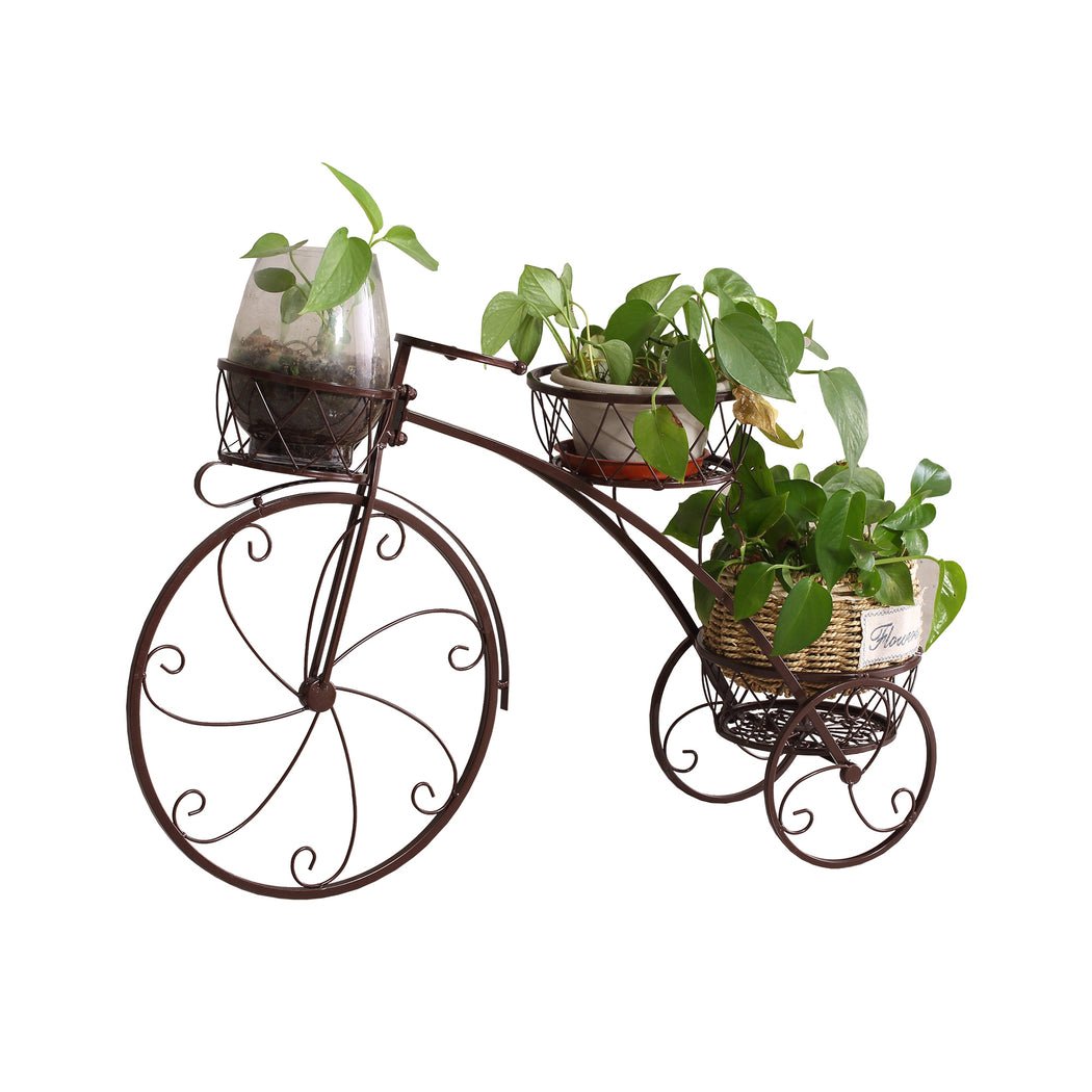 Metal Plant Stand for Indoor and Outdoor Use - Bronze - Rivercity House & Home Co. (ABN 18 642 972 209) - Affordable Modern Furniture Australia