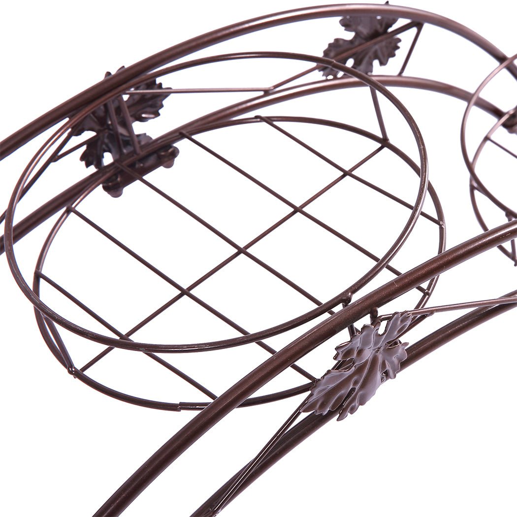 Metal Plant Stand for Indoor and Outdoor Use - Bronze - Rivercity House & Home Co. (ABN 18 642 972 209) - Affordable Modern Furniture Australia