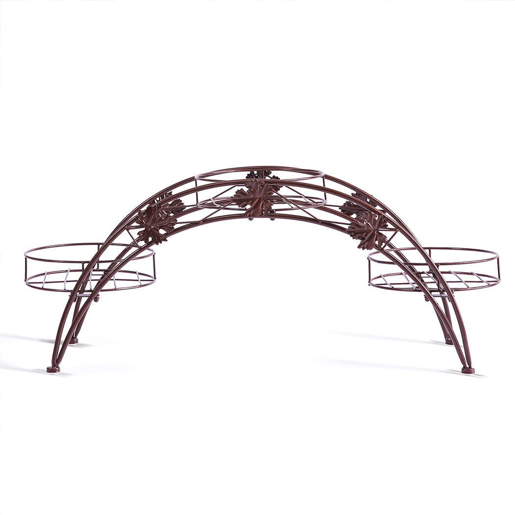 Metal Plant Stand for Indoor and Outdoor Use - Bronze - Rivercity House & Home Co. (ABN 18 642 972 209) - Affordable Modern Furniture Australia