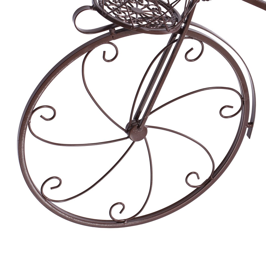 Metal Plant Stand for Indoor and Outdoor Use - Bronze - Rivercity House & Home Co. (ABN 18 642 972 209) - Affordable Modern Furniture Australia