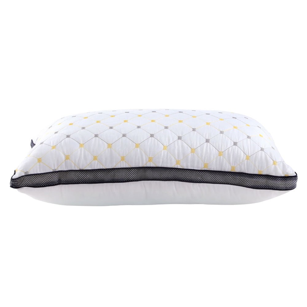 Microfibre Pillow 70x45x25cm - White - Home & Garden > Bedding > Pillows - Rivercity House & Home Co. (ABN 18 642 972 209) - Affordable Modern Furniture Australia