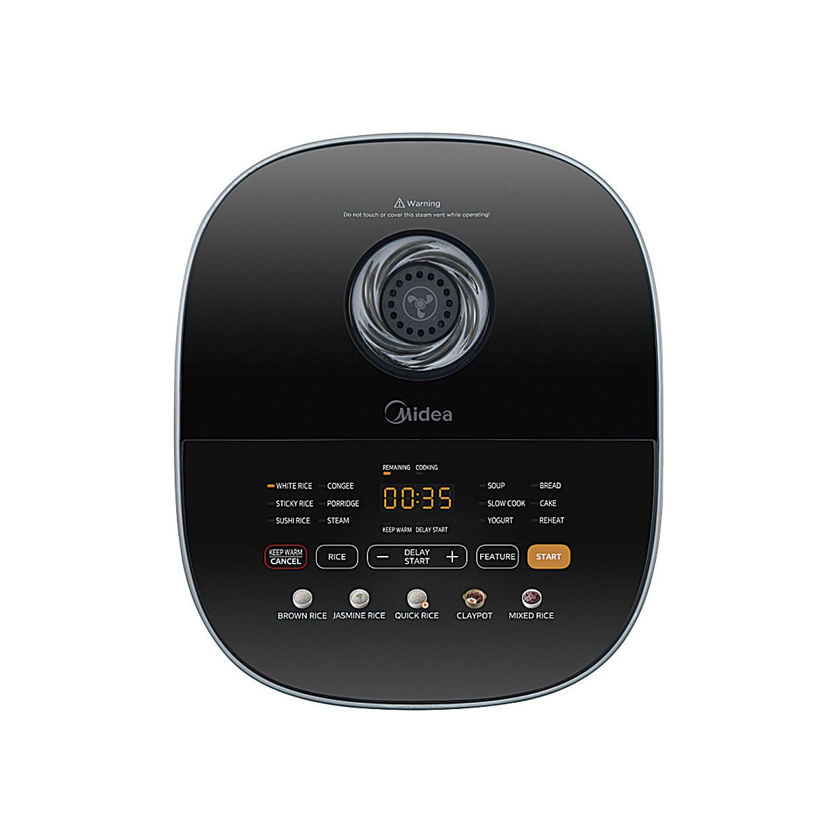 Midea 5L Rice Cooker Non - Stick Multi - functionality 24 - Hour Auto Keep Warm - Appliances > Kitchen Appliances > Rice Cookers & Steamers - Rivercity House & Home Co. (ABN 18 642 972 209) - Affordable Modern Furniture Australia