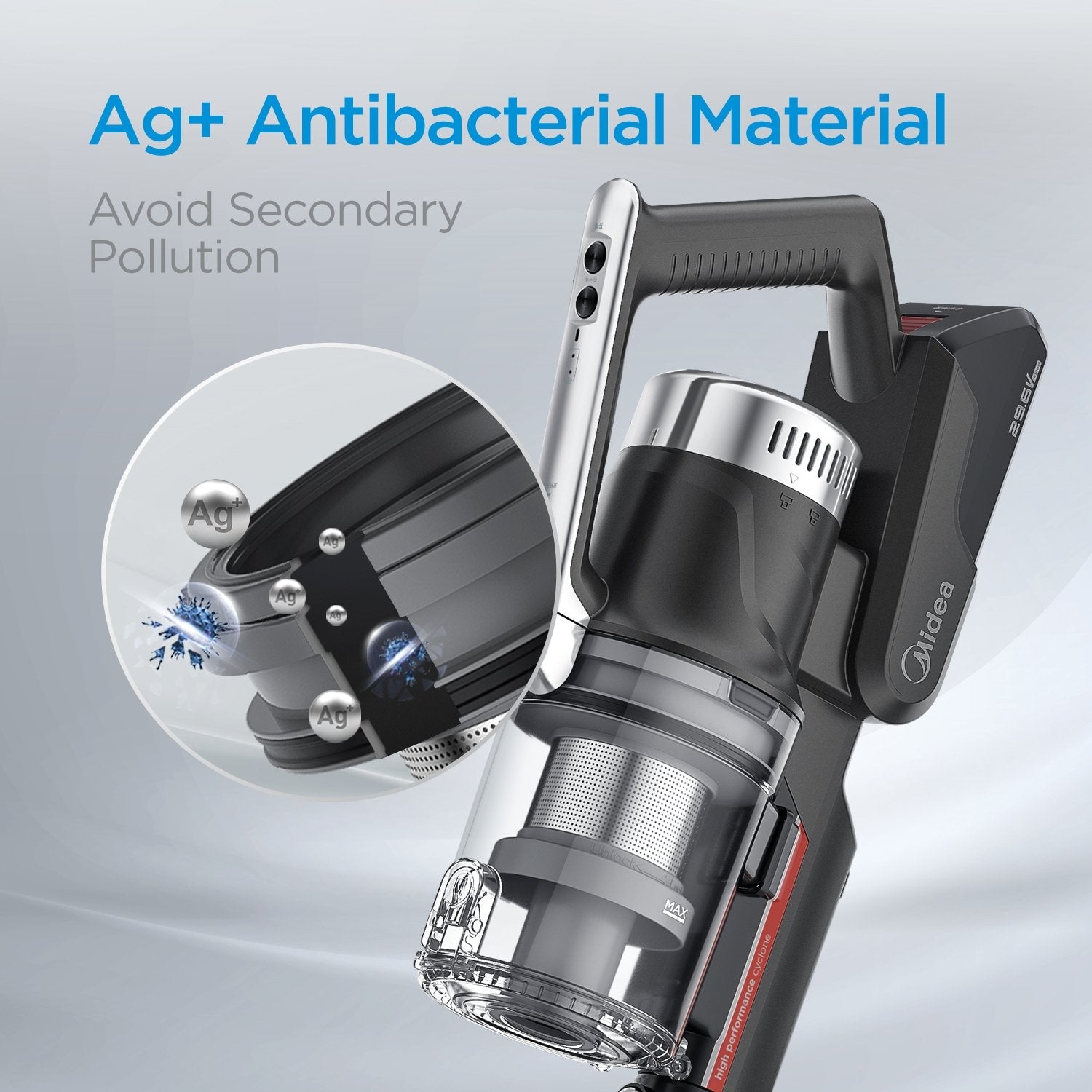 Midea P7 BLDC Stick Vacuum | Flexi Tube - Appliances > Vacuum Cleaners > Stick Vacuums - Rivercity House & Home Co. (ABN 18 642 972 209) - Affordable Modern Furniture Australia