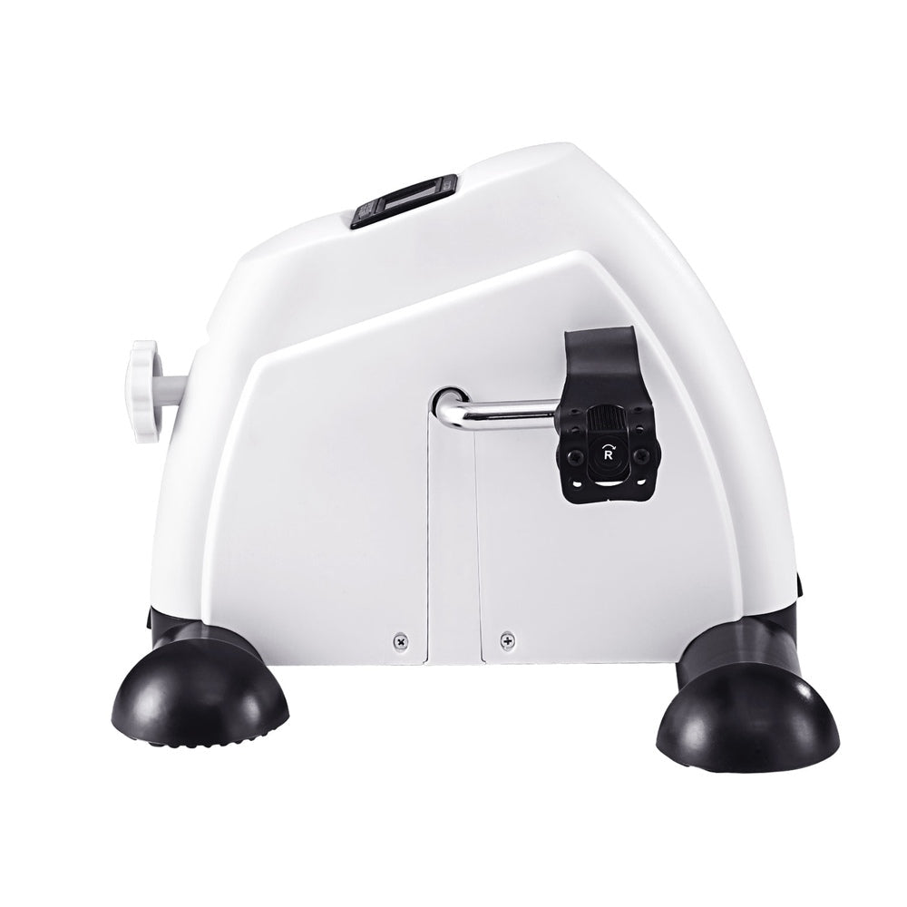 Mini Pedal Exerciser Under Desk Cross Trainer Bike - White - Sports & Fitness > Exercise, Gym & Fitness > Exercise Bikes - Rivercity House & Home Co. (ABN 18 642 972 209) - Affordable Modern Furniture Australia