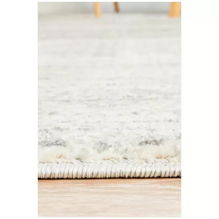 Mirage Rug 400 x 300cm Transitional Moroccan Style - Silver - Home & Garden > Rugs > Outdoor Rugs - Rivercity House & Home Co. (ABN 18 642 972 209) - Affordable Modern Furniture Australia