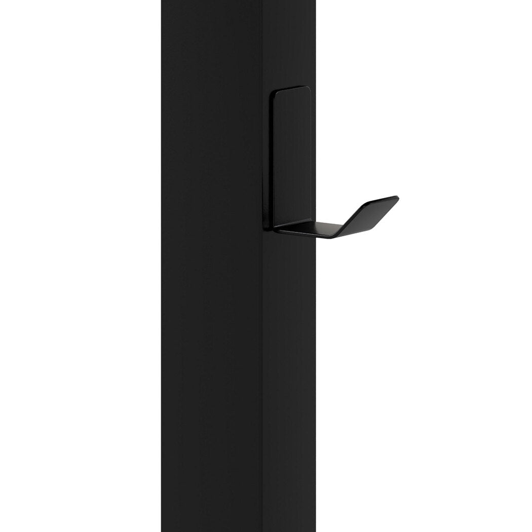 Mobile Adjustable Height Standing Desk with Wheels and Lock - Black - Rivercity House & Home Co. (ABN 18 642 972 209) - Affordable Modern Furniture Australia