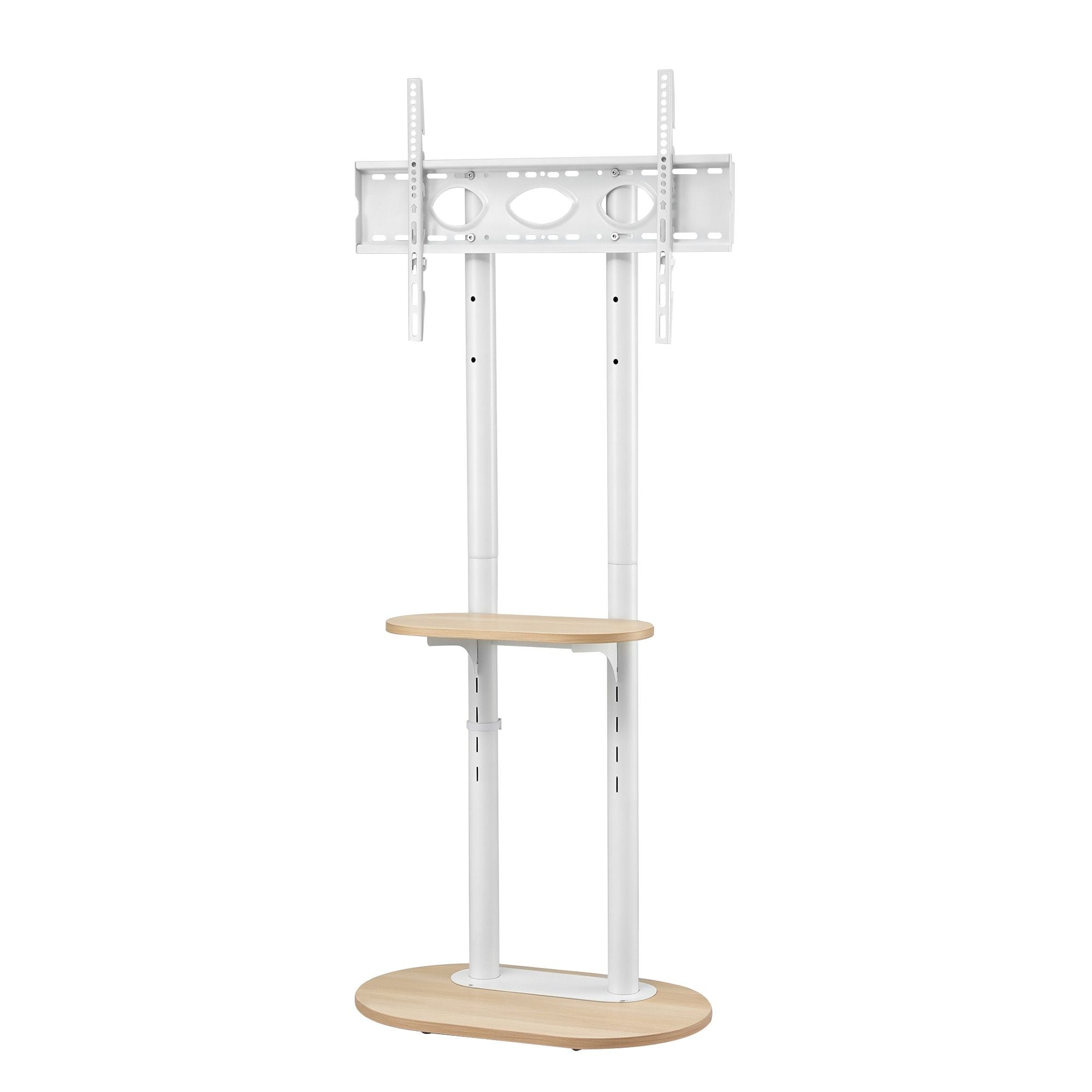 Mobile TV Floor Stand 40-75" with Adjustable Shelves and Wheels - Appliances > TV > TVs & Accessories - Rivercity House & Home Co. (ABN 18 642 972 209) - Affordable Modern Furniture Australia