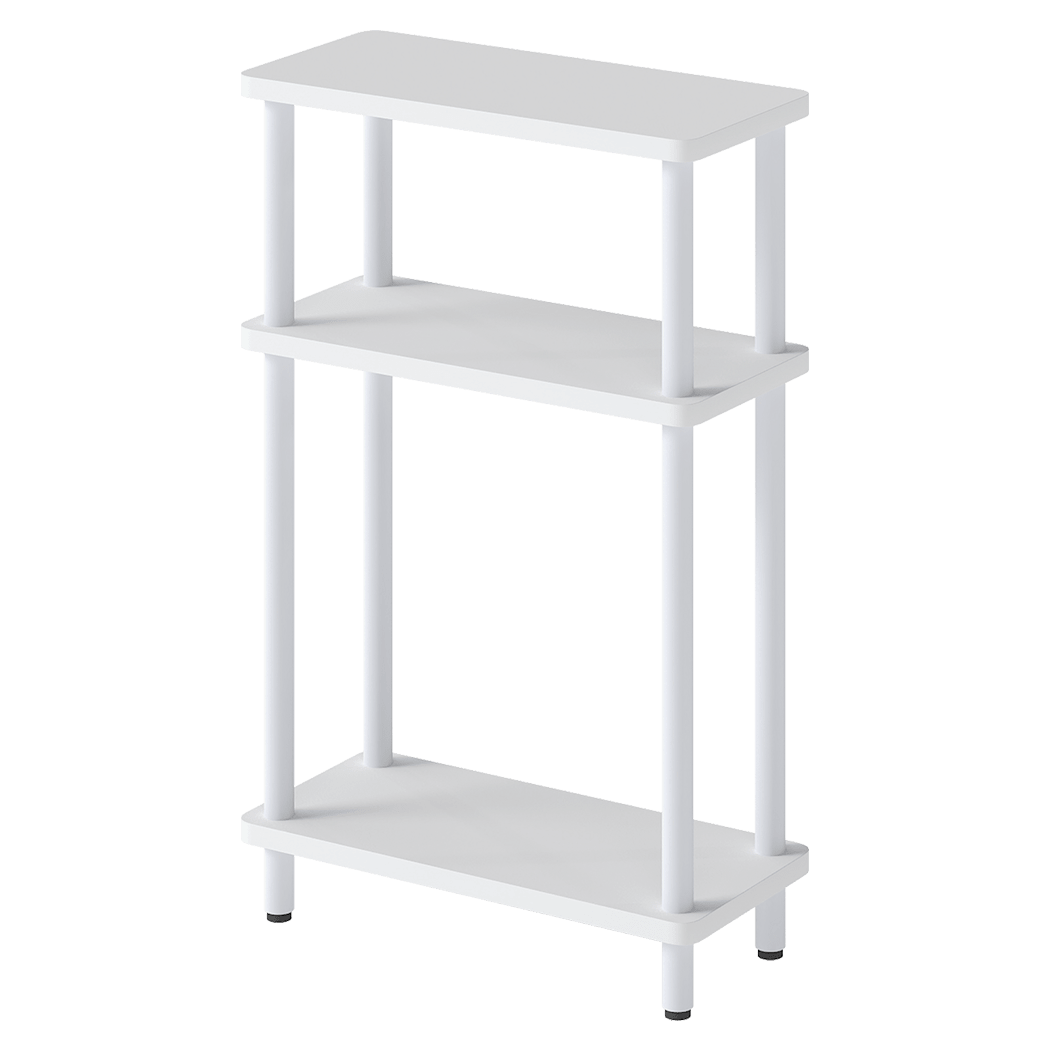 Modern Side Table 3‑Tier Storage Bedside Table - Rivercity House & Home Co. (ABN 18 642 972 209) - Affordable Modern Furniture Australia