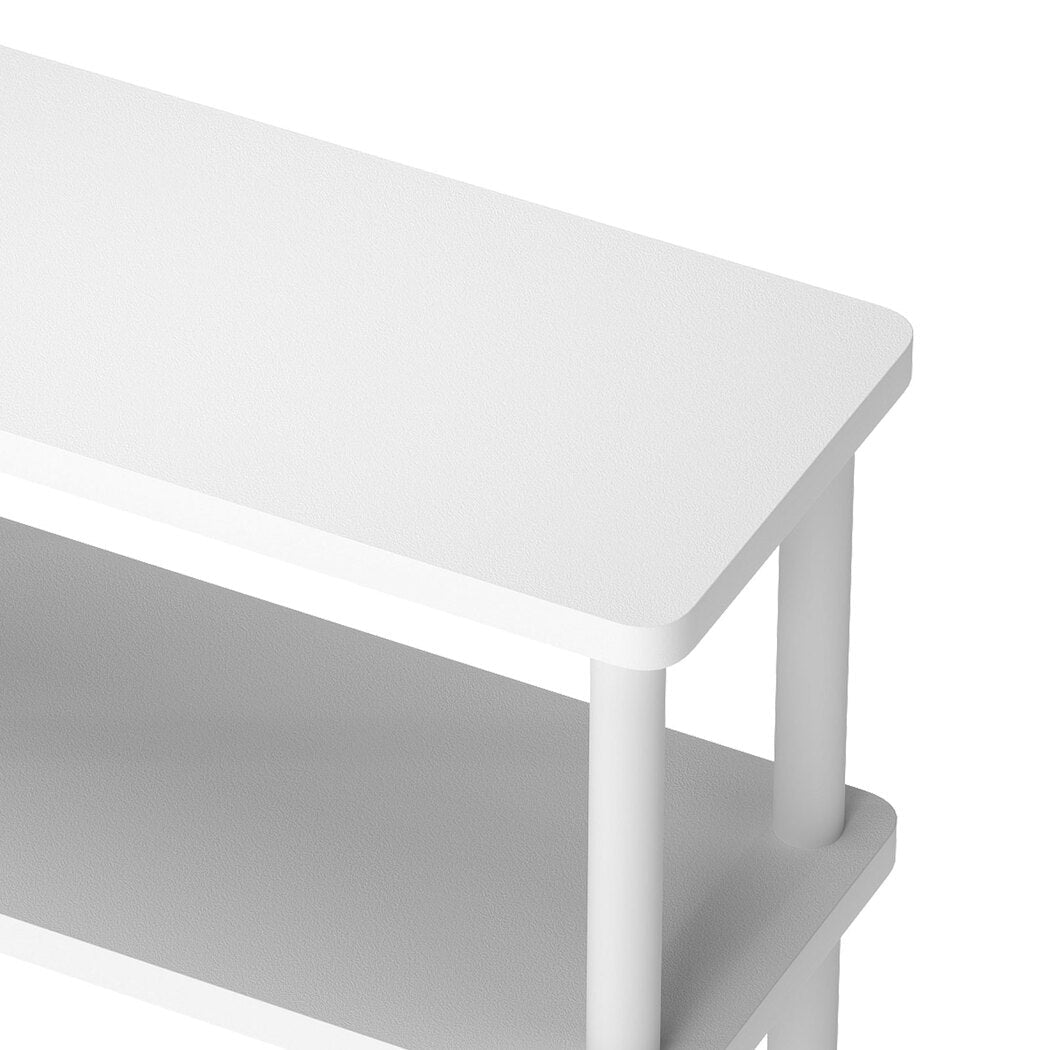 Modern Side Table 3‑Tier Storage Bedside Table - Rivercity House & Home Co. (ABN 18 642 972 209) - Affordable Modern Furniture Australia