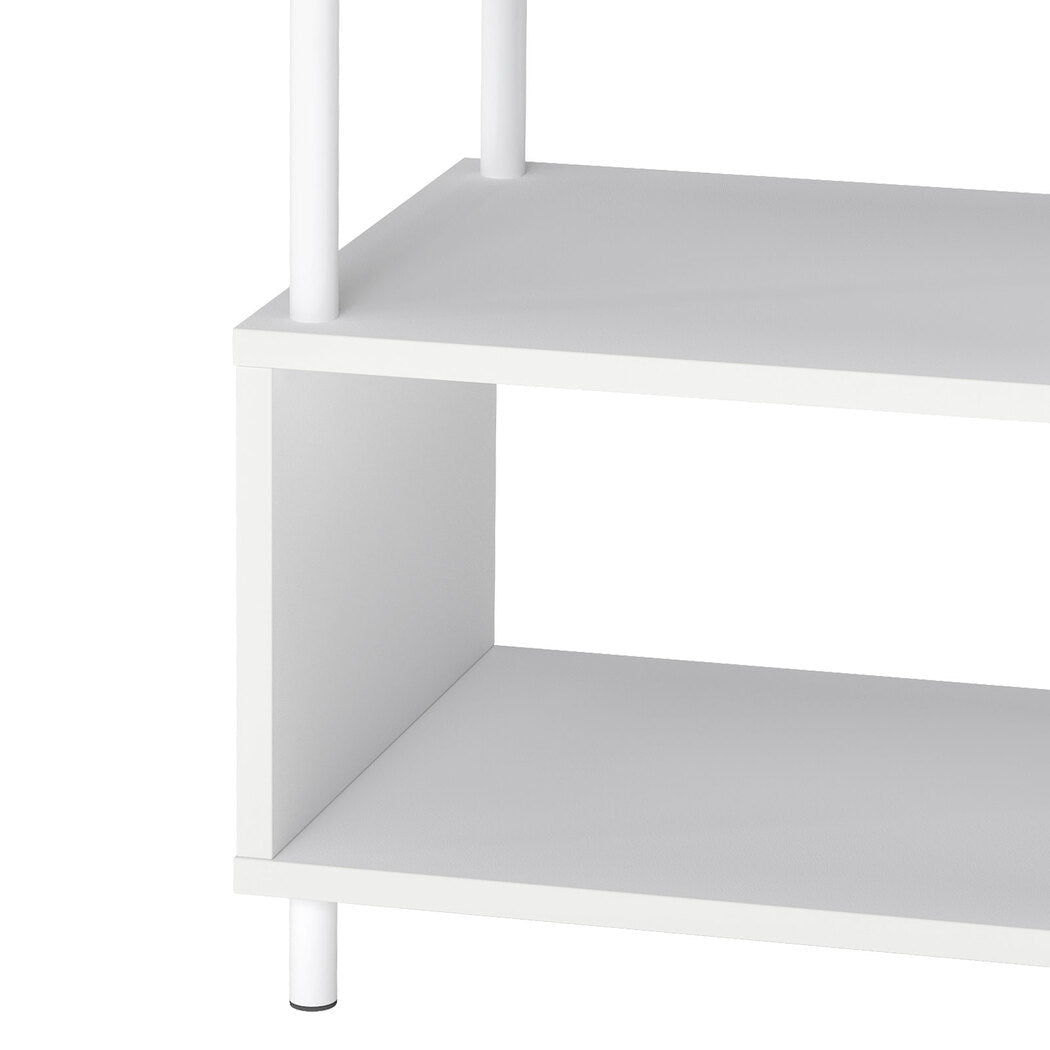Modern Side Table 3‑Tier Storage Bedside Table - Rivercity House & Home Co. (ABN 18 642 972 209) - Affordable Modern Furniture Australia
