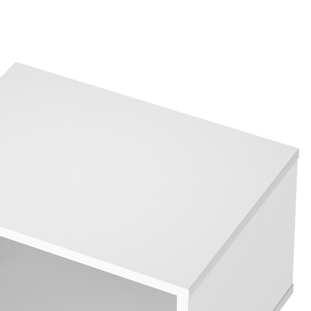 Modern Side Table 3‑Tier Storage Bedside Table - Rivercity House & Home Co. (ABN 18 642 972 209) - Affordable Modern Furniture Australia